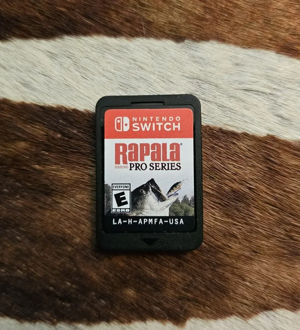 Nintendo Switch Rapala Pro Series Fishing Cartridge NO CASE - Rated Everyone